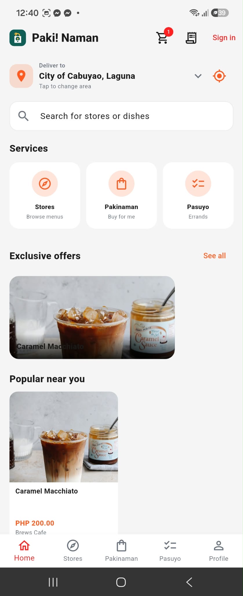 Pakinaman app screen preview 2